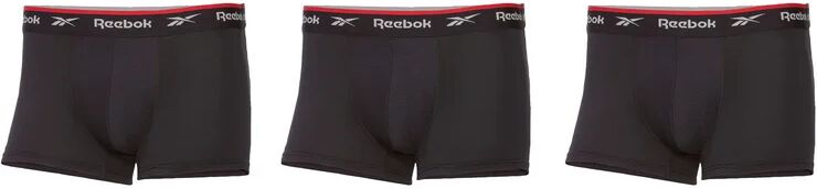 Reebok Pánske funkčné šortky, 3 kusy (M, čierna)