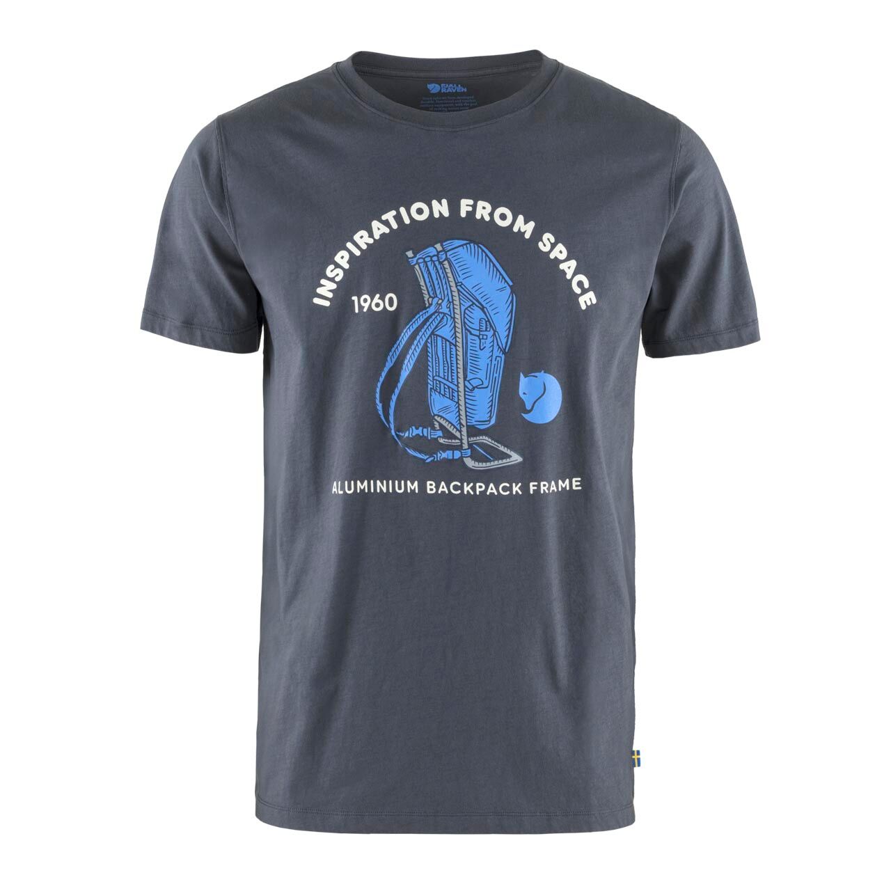FJÄLLRÄVEN Tmavé tričko Space T-Shirt Print – L