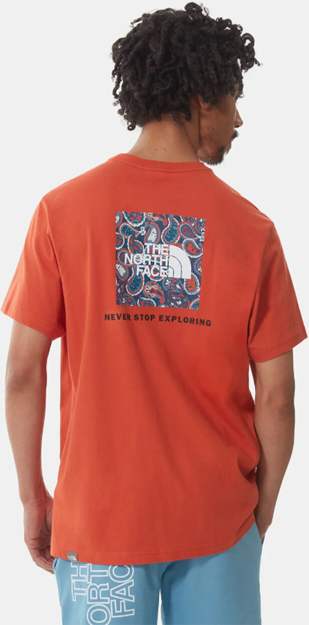 THE NORTH FACE Oranžové tričko Red Box Tee – L