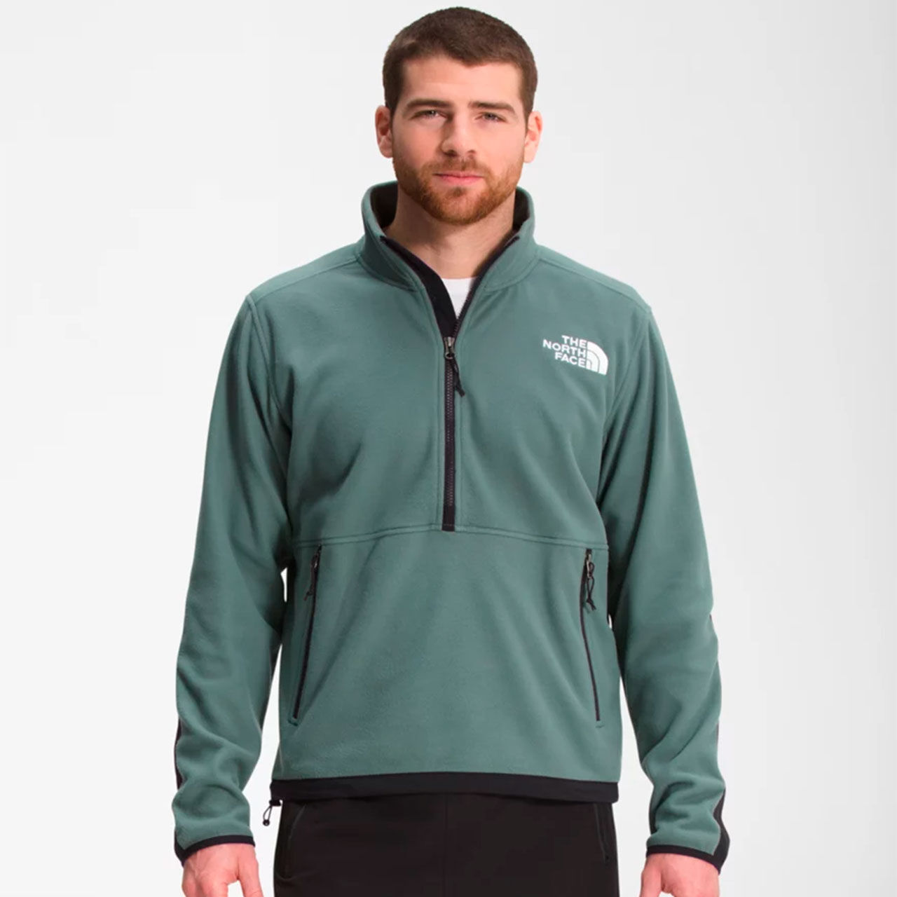 THE NORTH FACE Zelená flísová mikina TKA Kataka Fleece – M