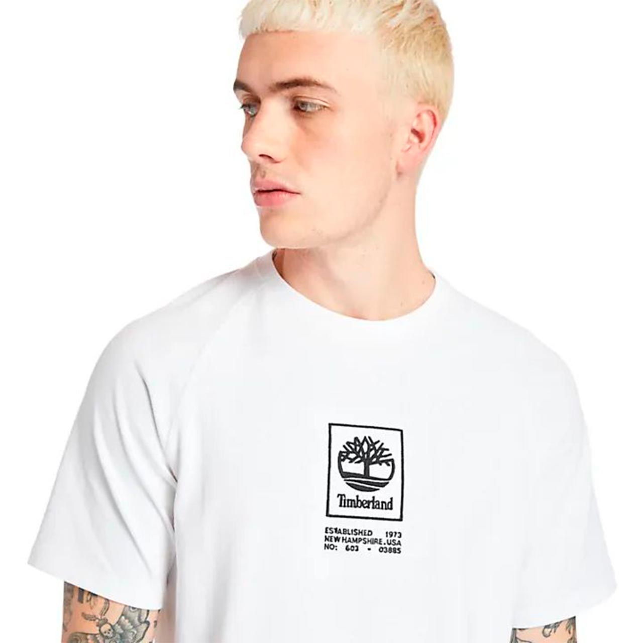 TIMBERLAND Heavyweight Logo T-Shirt – M