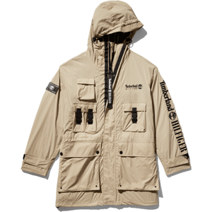 Timberland - Tommy Hilfiger x Timberland Re-imagined Reversible Cargo Parka in Beige, Man, Beige, Size: XL