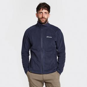 Berghaus Men's Hartsop Polartec Full-Zip Fleece - Blue, Blue - Male