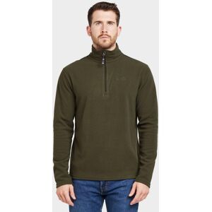 Peter Storm Mens Bracken Half Zip Fleece Khaki - Khaki, Khaki S