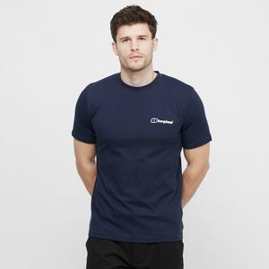 Berghaus Men's Mont Blanc Mtn T-Shirt - Nvy, NVY - Male