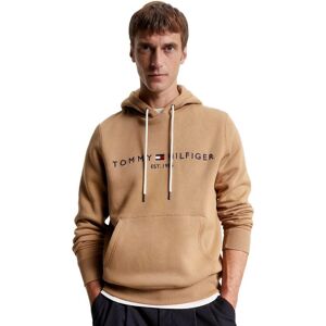 Tommy Hilfiger Mens Contrast Drawstring Logo Embroidery Hoodie - Countryside Khaki - M