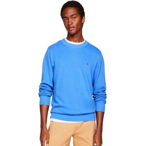 Tommy Hilfiger Mens Structured Jumper - Blue Spell - M