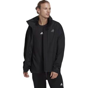 adidas Sportswear Mens Traveer Rain Jacket - Black - L