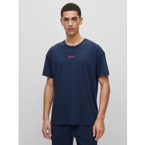 HUGO HUGO Mens Linked T-Shirt Dark Blue 405 L