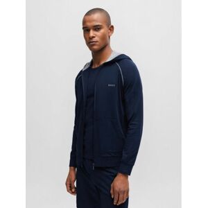 BOSS Mens Dark Blue Mix&Match Hoodie - Male - Blue