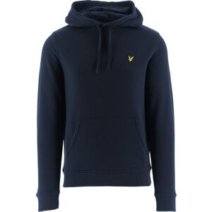 Lyle and Scott Mens Navy Pullover Hoodie - Male - Navy