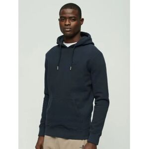 Superdry Mens Eclipse Navy Essential Logo Hoodie - Male - Navy