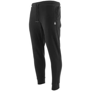 Original Penguin True Black Sticker Pete Fleece Jogging Pant - Male - Black