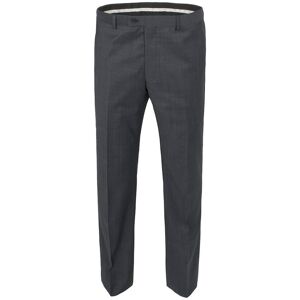 Stvdio by Jeff Banks Charcoal Pindot Tailored Fit Plain Front Suit Trouser 42S Charcoal Mens