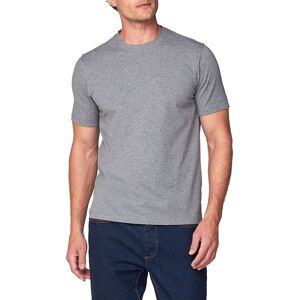 Jeff Banks Mid Grey Crew Neck Stretch T-Shirt Medium Mid grey Mens