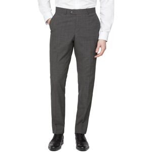 Stvdio by Jeff Banks Grey Jacquard Textured Performance Tailored Fit Suit Trousers 44R Grey Mens