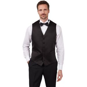 Jeff Banks Classic Black Dresswear Waistcoat 38R Black Mens