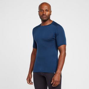 North Ridge Men's Convect-200 Merino LSZ Top, Blue  - Blue - Size: Large