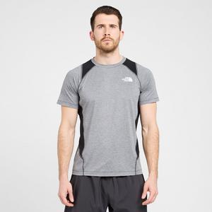 The North Face Men's Glacier T-Shirt, Grey  - Grey - Size: Small