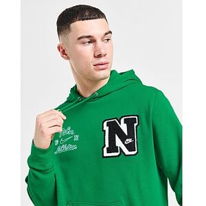 Nike Club Script Hoodie - Green - Mens, Green