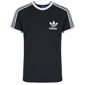 (S, Black) Adidas Men's Trefoil California Cotton T Shirt