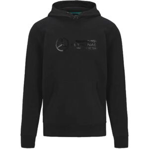 Puma 2024 Mercedes Mens Stealth Logo Hoody (Black) - Medium Adults Male