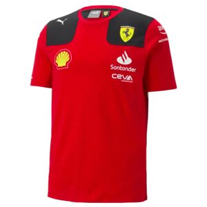 Puma 2023 Ferrari Charles Leclerc Driver Tee (Red) - Large Adults Male