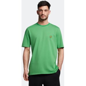 Lyle & Scott UK Salt Wash T-shirt - Grid Green - Male - Size: M