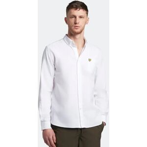 Lyle & Scott Regular Fit Light Weight Oxford Shirt Plus - White - Male - Size: 5XL