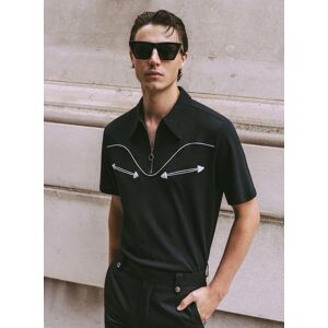 Phixclothing.com Black Western Polo - Black / Small Small Black Small