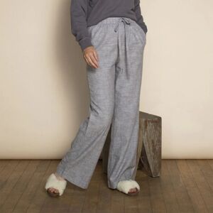 Organic Cotton & Hemp Lounge Trousers By Dip & Doze   Colour: Charcoal   Size: M