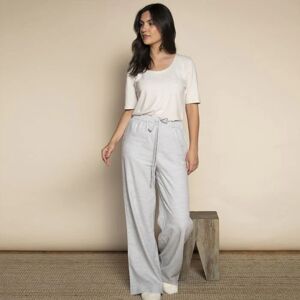 Organic Cotton & Hemp Lounge Trousers By Dip & Doze   Colour: Lunar Grey   Size: M