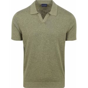 Suitable Polo Shirt Riva Linen Green size M- male