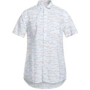 TOPMAN Shirt Man - White - L,S