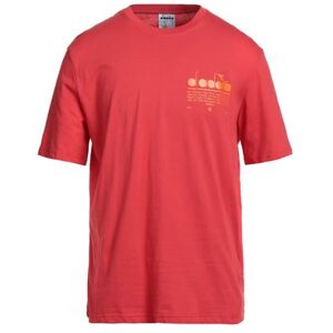 DIADORA T-Shirt Man - Red - L,M,S,Xl,Xs