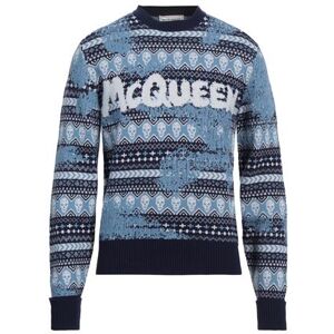 ALEXANDER MCQUEEN Jumper Man - Navy Blue - L,M,S,Xl