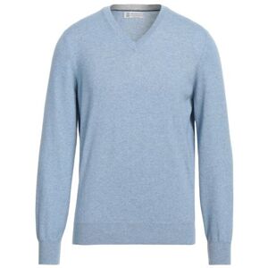 BRUNELLO CUCINELLI Jumper Man - Sky Blue - 36,38,40,44,46,50