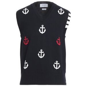 THOM BROWNE Jumper Man - Navy Blue - 1,2,3