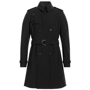 ALEXANDER MCQUEEN Overcoat & Trench Coat Man - Black - 38,40