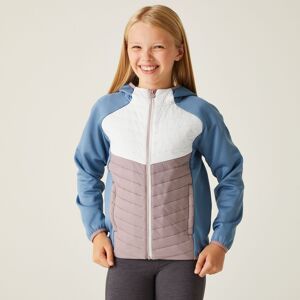 Regatta Kids Water-repellent Kielder Hybrid Viii Jacket Coronet Blue White, Size: 7-8yrs