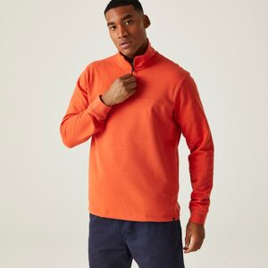 Regatta Men's Agilno Half Zip Sweatshirt Rusty Orange, Size: Xxl