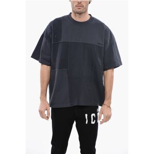 Ambush Oversize Crew-neck T-shirt with Patchwork size S - Male