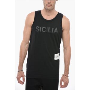 Dolce & Gabbana RE-EDITION Cotton SICILIA Tank Top with Print size 46 - Male