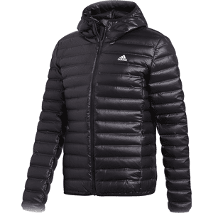 adidas Varilite Hooded Down Mens Jacket Colour: Black, Size: Small