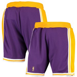 Men's Mitchell & Ness Purple Los Angeles Lakers 1996-1997 Hardwood Classics Throwback Authentic Shorts - Male - Purple
