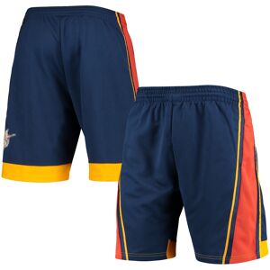 Men's Mitchell & Ness Navy Golden State Warriors 2009 Hardwood Classics 75th Anniversary Swingman Shorts - Male - Navy