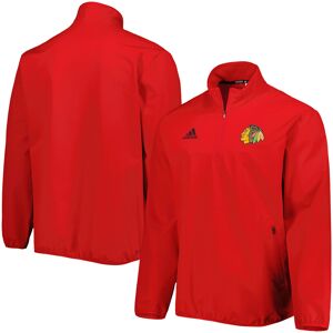 Men's adidas Red Chicago Blackhawks COLD.RDY Quarter-Zip Jacket - Male - Red