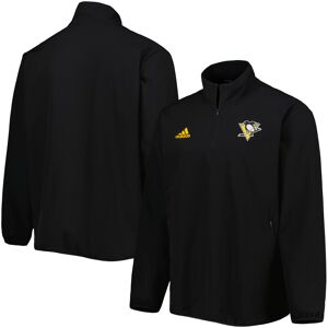 Men's adidas Black Pittsburgh Penguins COLD.RDY Quarter-Zip Jacket - Male - Black