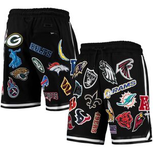 Men's Pro Standard Black NFL Pro League Allover Shorts - Male - Black