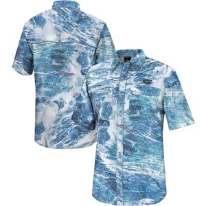 Men's Colosseum  Blue Florida Gators Realtree Aspect Charter Full-Button Fishing Shirt - Male - Blue